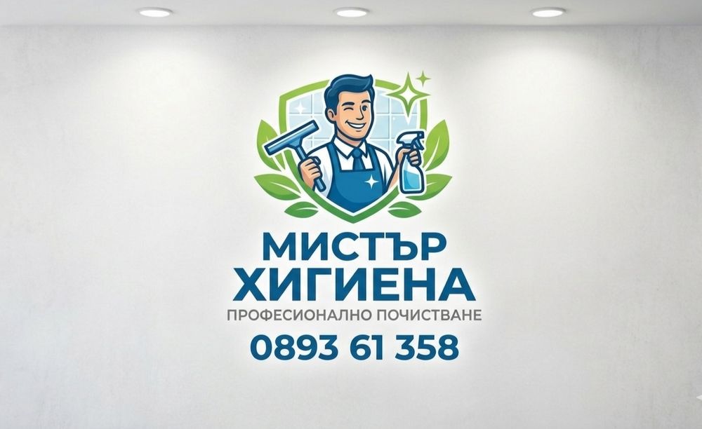 Професионално почистване Мистър Хигиена