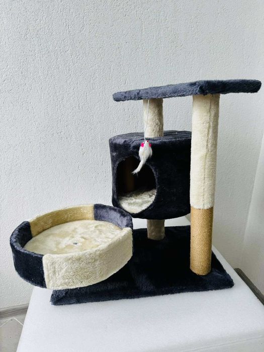 Котешка Катерушка МО10 - Сив цвят с бежово