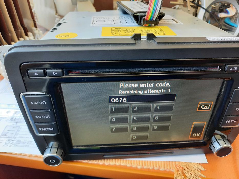 Decodare rns,rcd300,310,315.510 pin safe