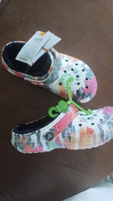 Crocs multicolor noi cu eticheta