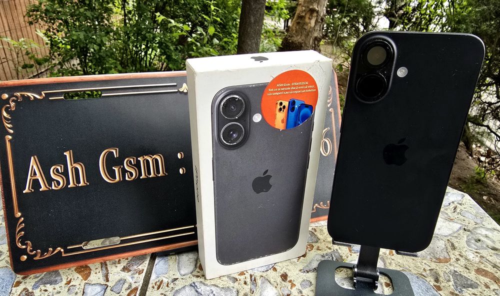 Iphone 16 full box, baterie 100%