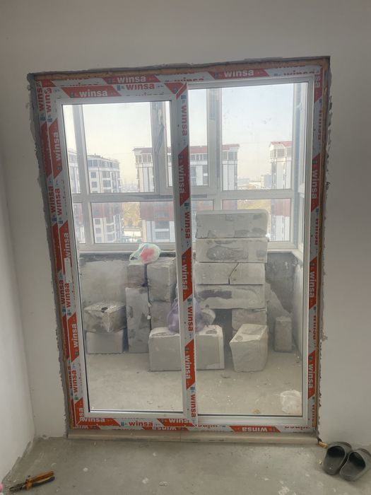 Пластик терезе есік