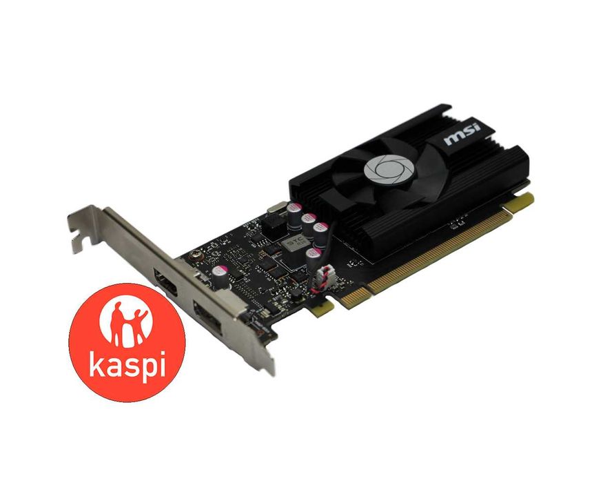 Видеокарта 2Gb MSI NVIDIA GeForce GT1030