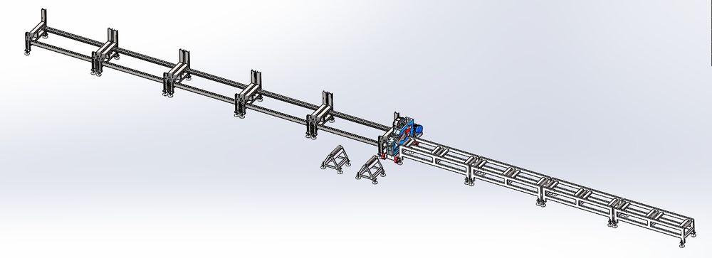 Masina de debitat otel beton UDF 50 BS, ghilotina fier beton