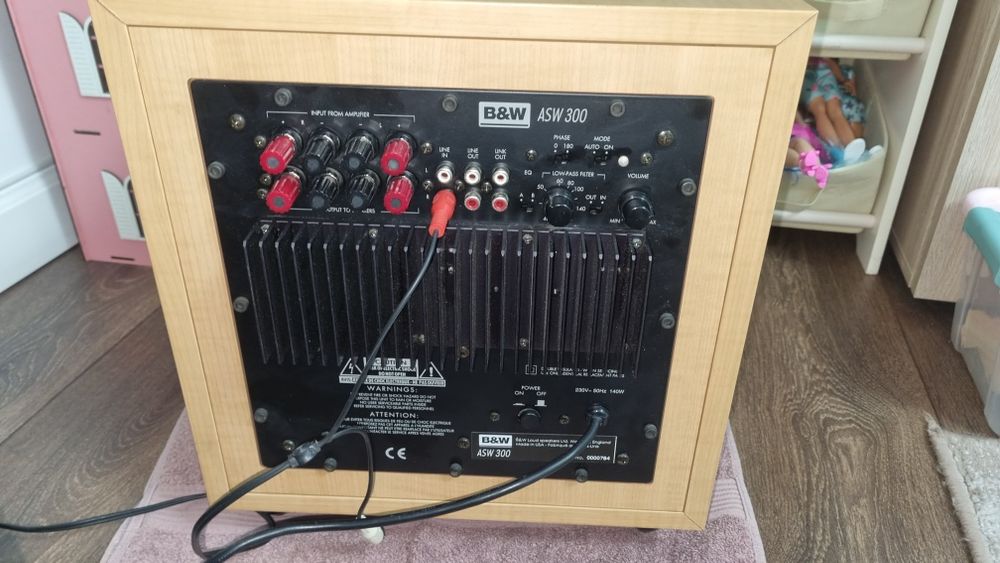 Subwoofer Activ  Bowers & Wilkins ASW300 /100Wat RMS