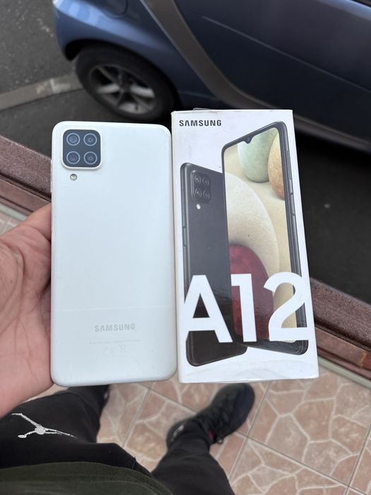 Samsung Galaxy A12 128 Gb Alb Dual sim(dezmembrez telefoane)