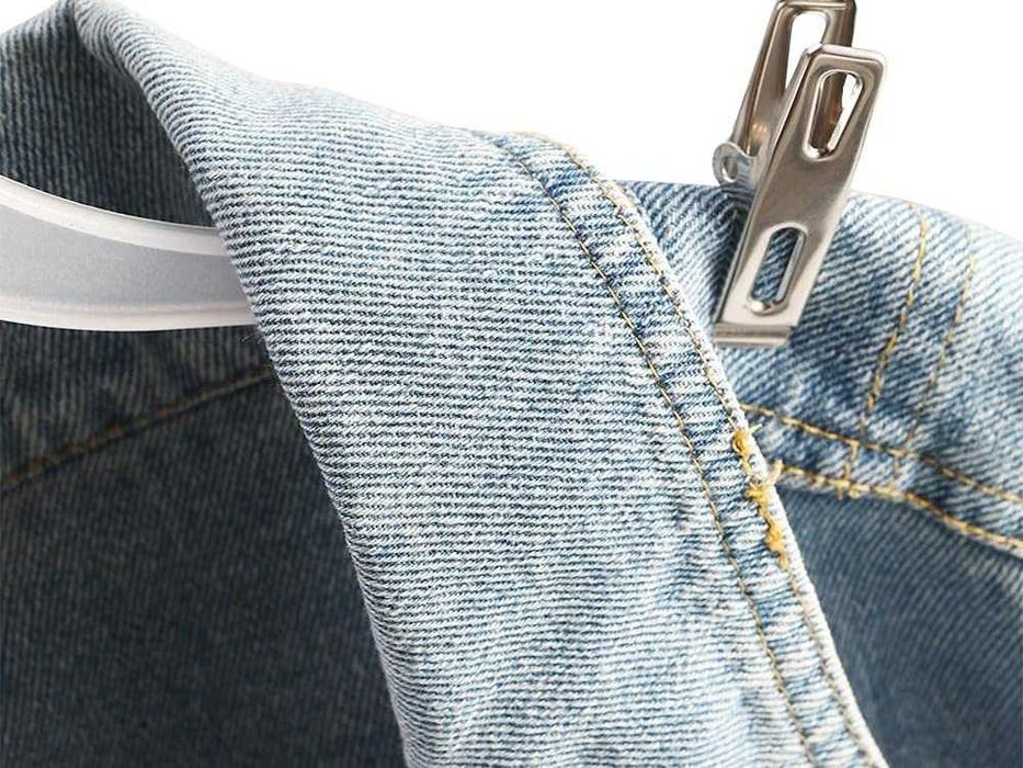 Set de 20 cleme metalice puternice carlige de rufe inox pentru uscator