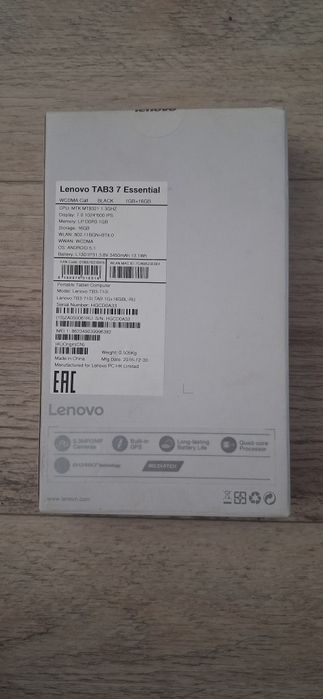 Продам планшет  Lenovo TB3-710I