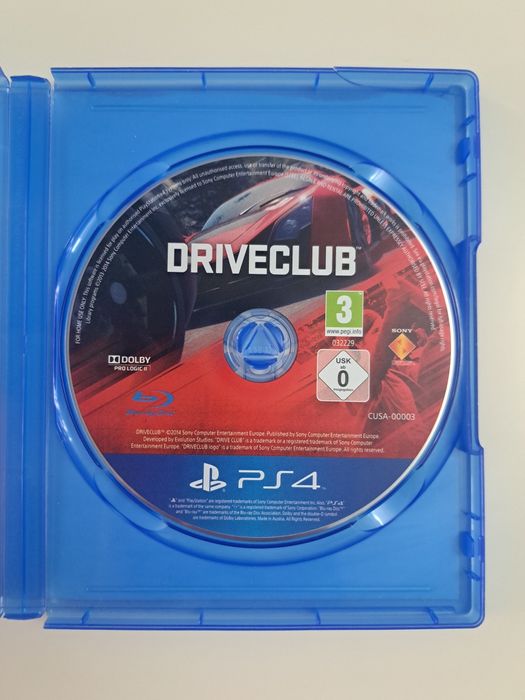 Drive club игра за ps4
