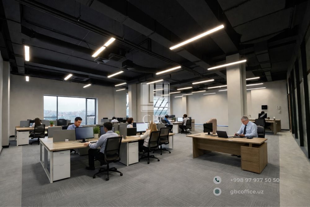 Современные офисы от 70 м² в Sapphire BC, центр Ташкента