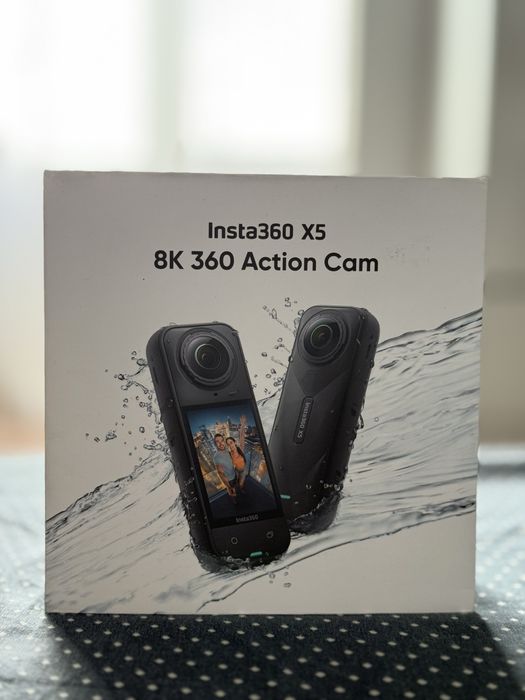 Insta360 X5 – Cameră 360° 8K