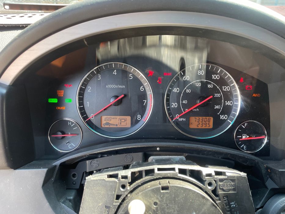 Щиток приборов пробег 73000