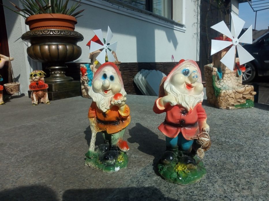 Decorațiuni grădină ghivece tălpi uriaș