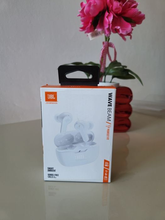 Casti in-ear JBL Wave Beam/Flex, True Wireless, Deep Bass, Sigilate!
