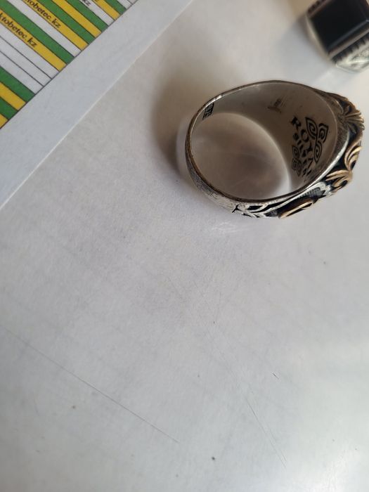 Печатка мужская серебро