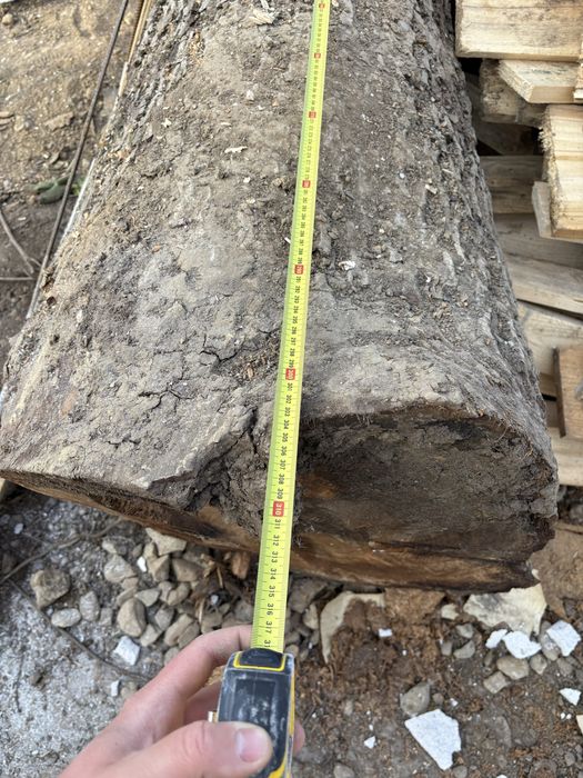 Lemen de nuc la 3m lungime 70 diametru+ ce se vede in poze dau totu