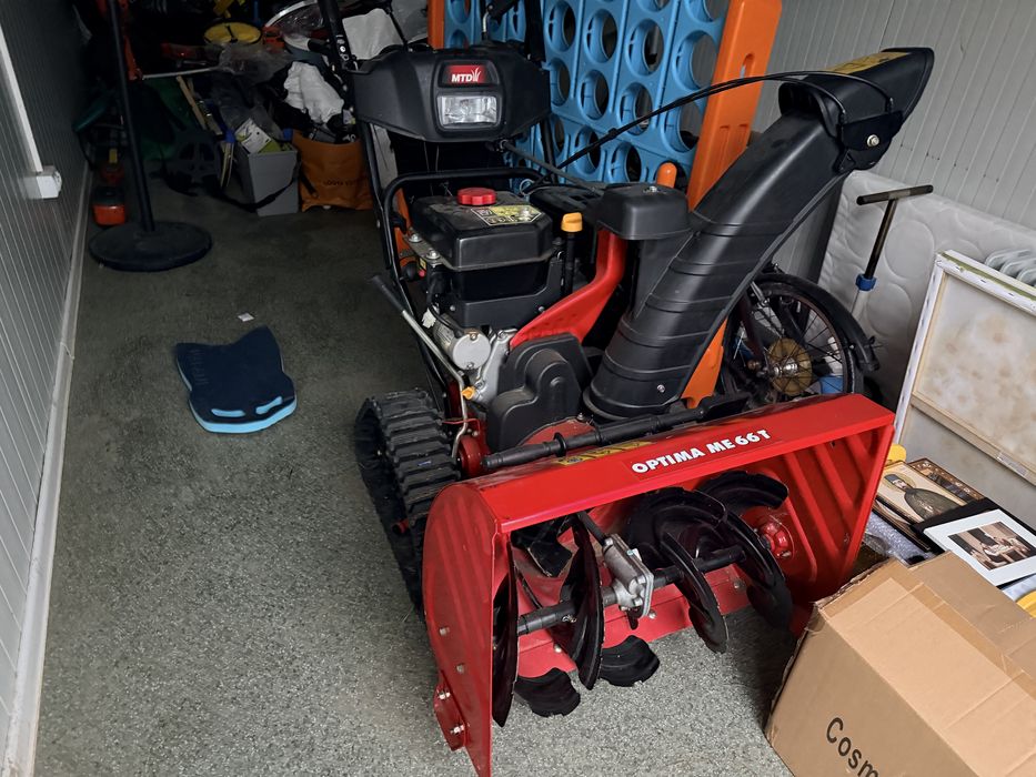 Freză de zăpadă pe șenile MTD Optima ME 66 T – CA NOUĂ