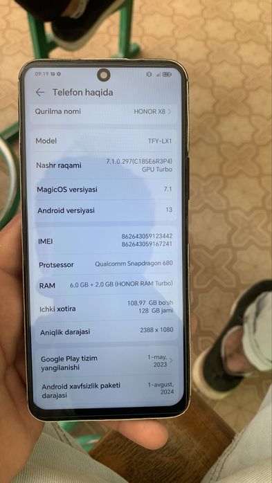 Xonor x 8 128x6