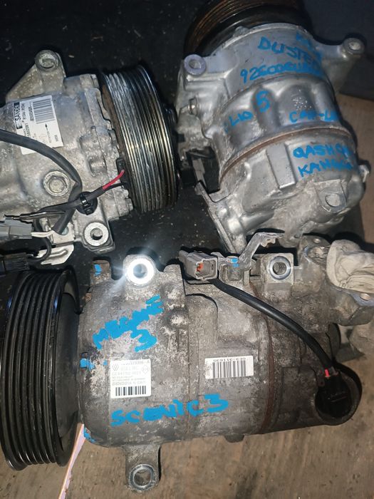 Compresor ac Renault Megane2 Scenic2 Megane3 Scenic3 Fluence Koleos Nissan Clio3 Clio4 Kangoo Modus compresor ac Dacia Logan Sandero Jogger Stepway