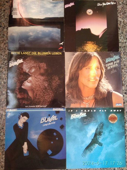 винил Frank Duval  6 albums