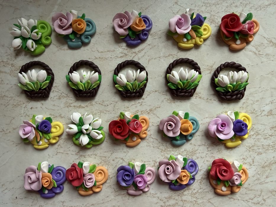 Martisoare handmade din fimo