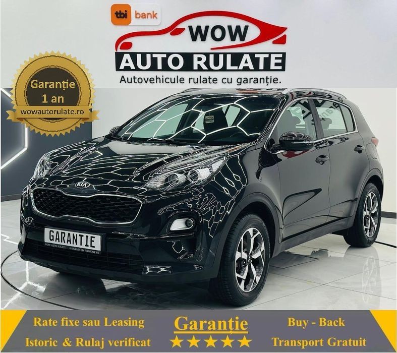 Kia Sportage 2019 1.6i E6 Garantie 12 Luni Rate Avans 0 Doar Cu Buletinul