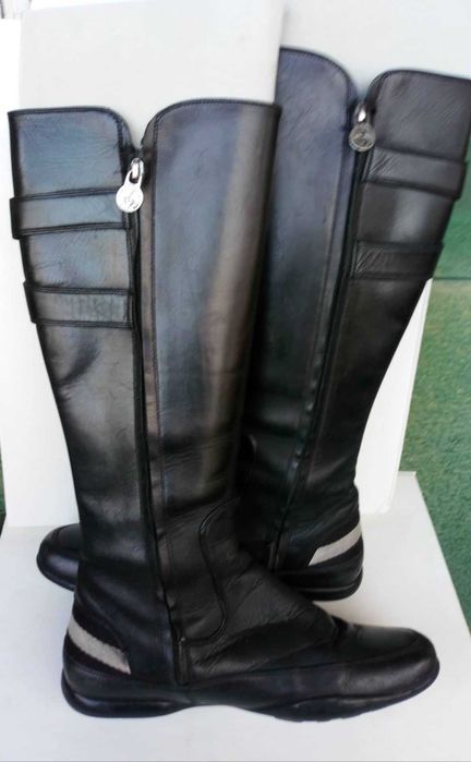 Високи ботуши, BALLY, черни, номер 38.5