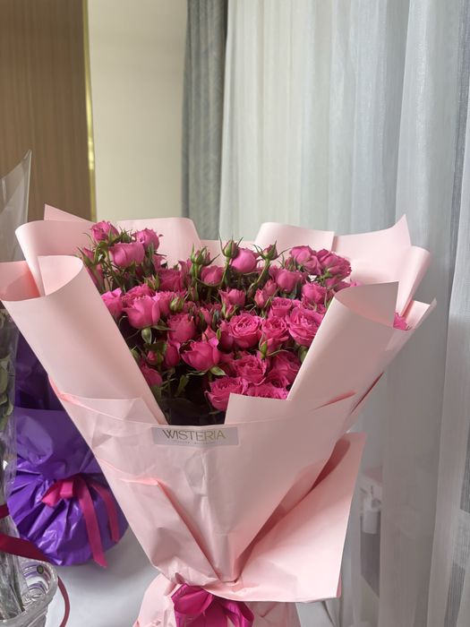 Цветы пионовидные розы