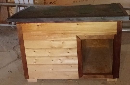 Будка для собаки утеплённая