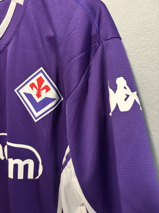 Tricou fotbal Fiorentina - Dragusin - Kappa - M - nou cu eticheta