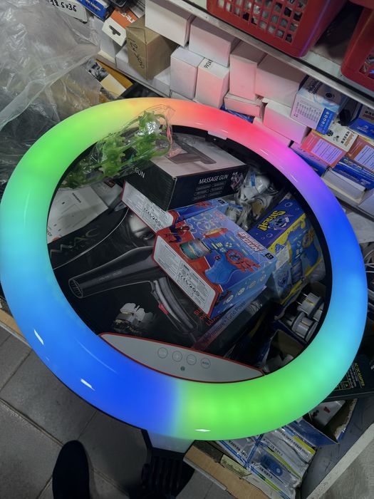 Rgb Led лампа кругленький янги sifatli universal
