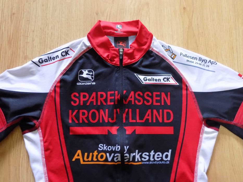 вело джърси giordana тениска шосейно колоездене мъжко оригинална XXL/S