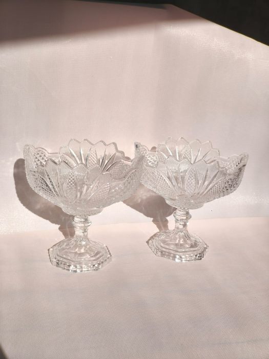 Стеклянные конфетницы, 2шт, б/у