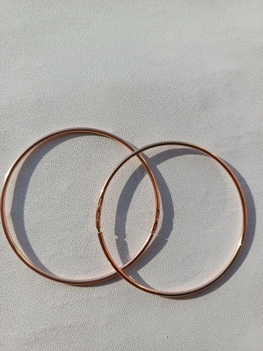 Серьги-кольца 585 пробы