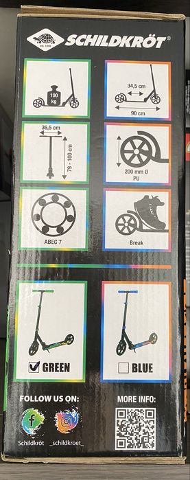 Trotinetă Schildkröt Street Artist 2.0 – ca nouă!