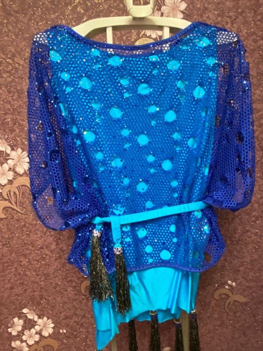 Платье латино для спортивно-бальных танцев