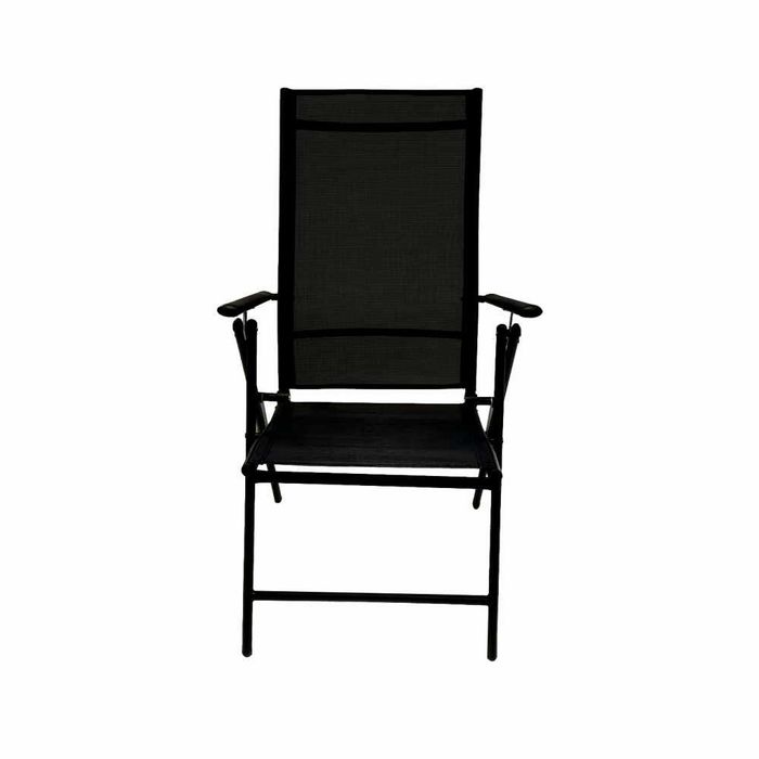 Scaun pliabil terasa/gradina ,56 x 69 x 103 cm, culoare gri inchis