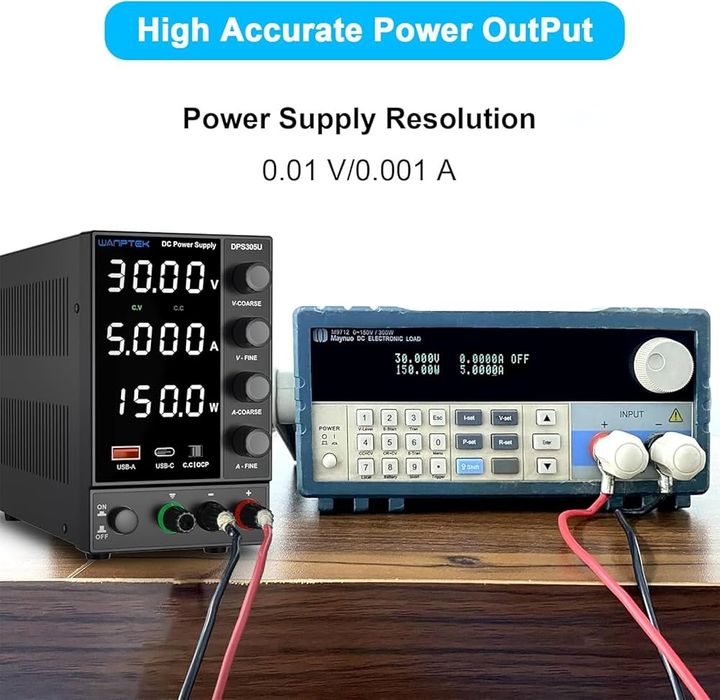 Sursa de tensiune 30V 5A 4 digiti - high precission