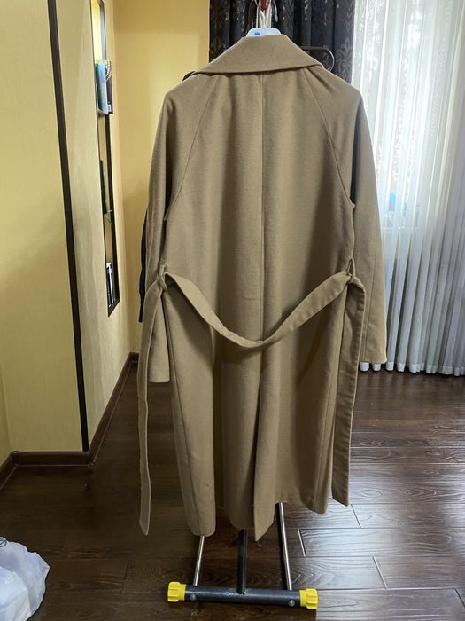 Шерстяное универсальное пальто Uniqlo