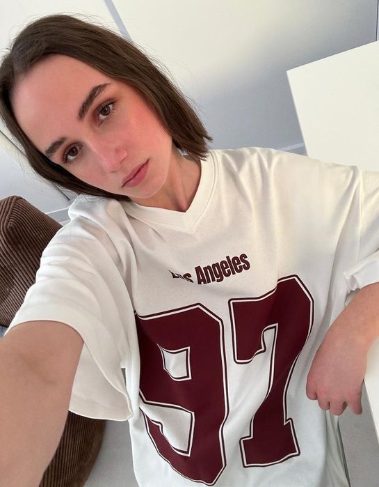 Футболка оверсайз Bershka