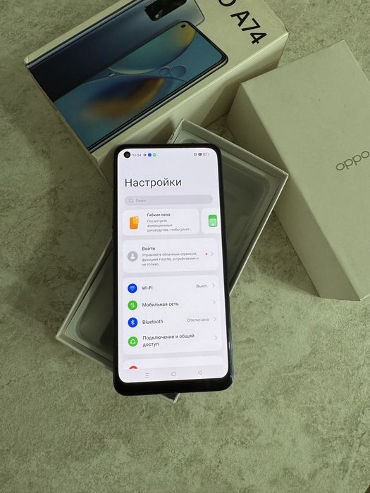 OPPO A74 128гб в идеале