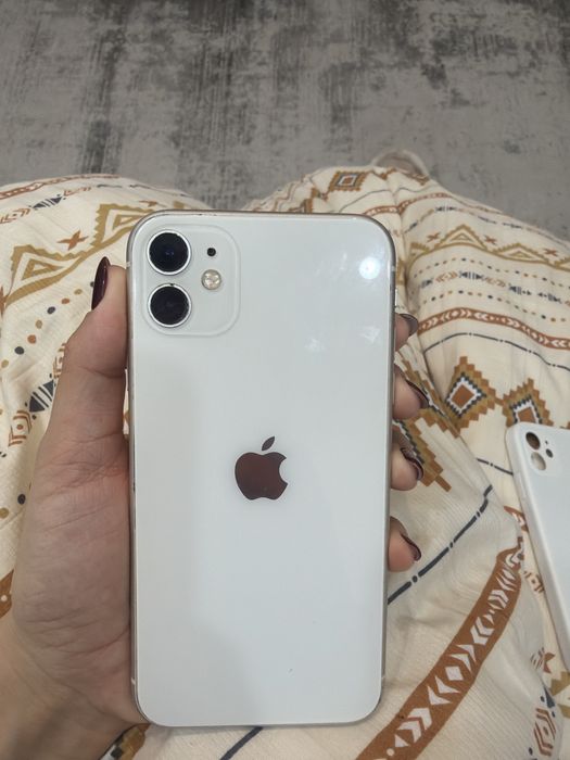 Айфон 11 белый состояние хорошое