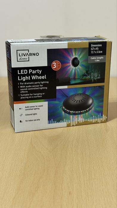 Livarno Home LED Party Light Wheel