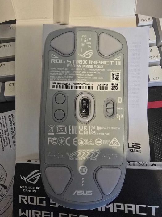 Asus Rog Strix Impact III Wireless Gaming Mouse