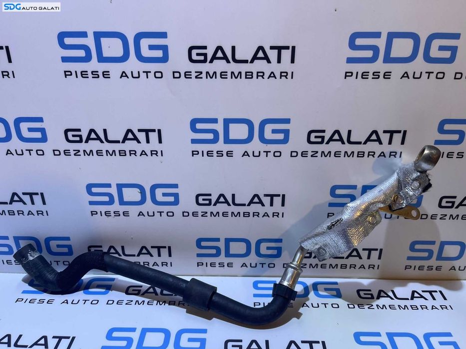 Furtun Conducta Retur Apa Racire Turbo Turbina Turbosuflanta Volkswagen Scirocco 2.0 TSI CAWB CCZB 2009 - 2014 Cod 06J121492C [D0435]