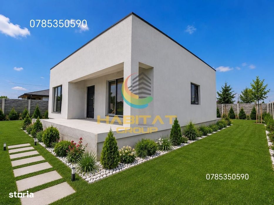 Casă nouă 4 camere | Comuna Berceni | Curte 415 mp