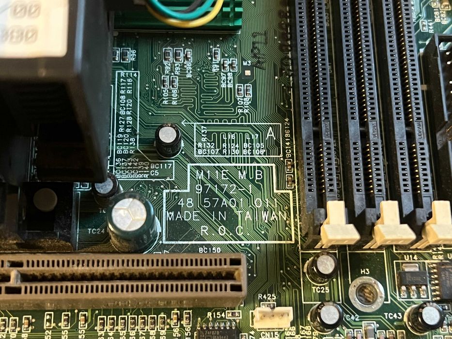 Kit retro placa de baza Pentium II cu sursa originala testata