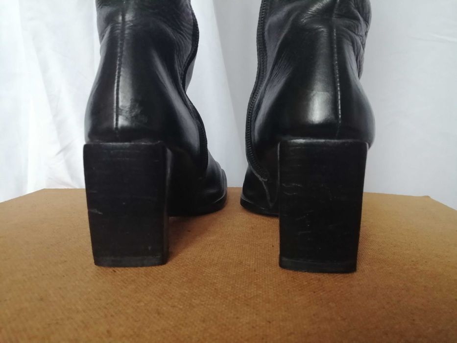 №38 дамски боти ботуши естествена кожа GIANNA