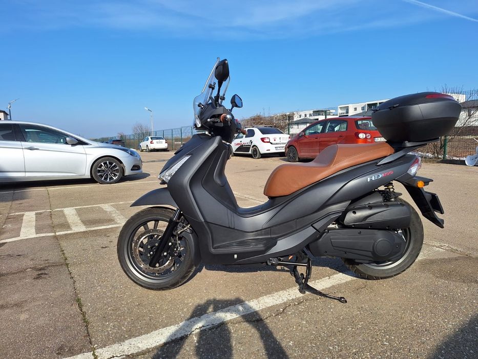 SYM HD 300 – an 2021 | doar 950 km, carnet service | Stare impecabilă