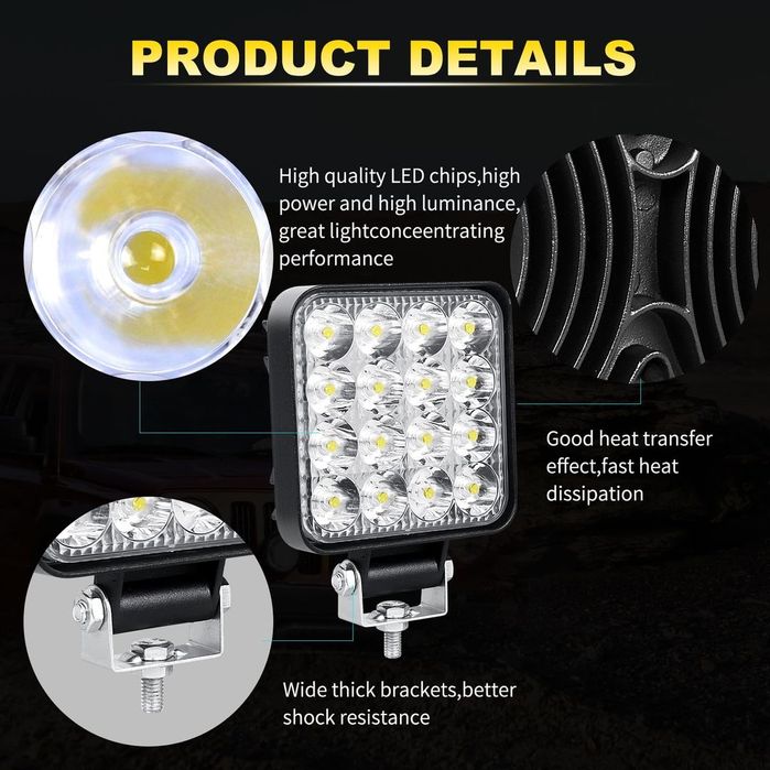 Set 4 proiectore led